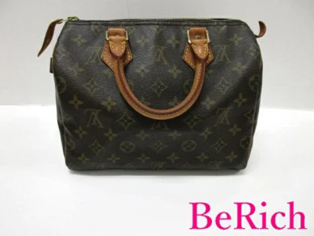 Louis Vuitton Speedy Handbag Monogram LV Boston Bag Shoulder